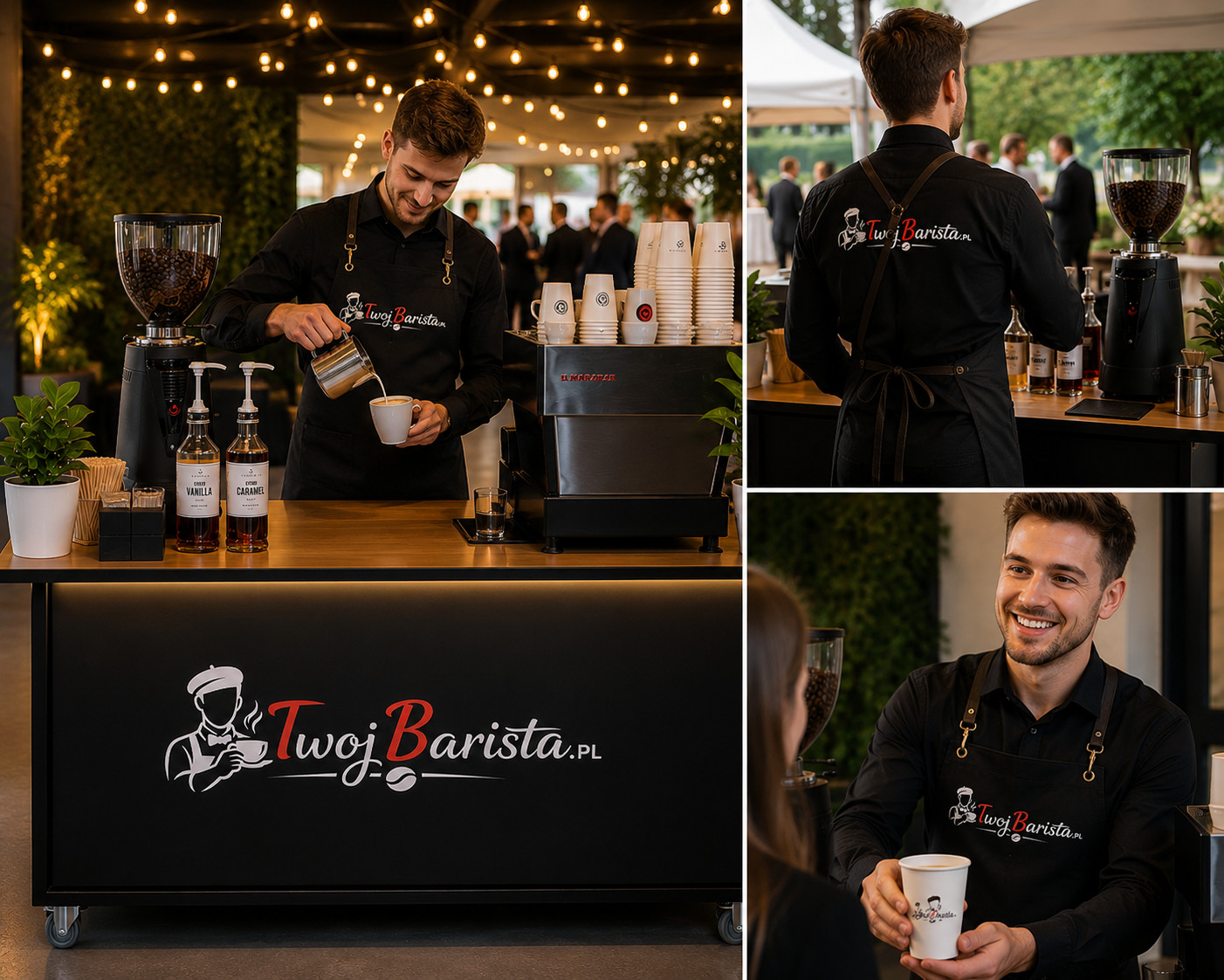 Mobilny bar kawowy TwojBarista podczas eventu